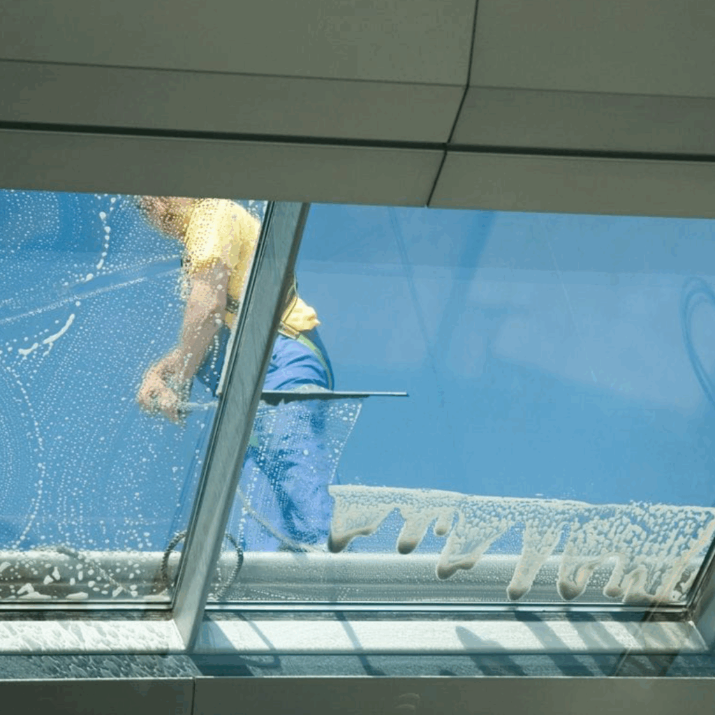 Glasreinigung